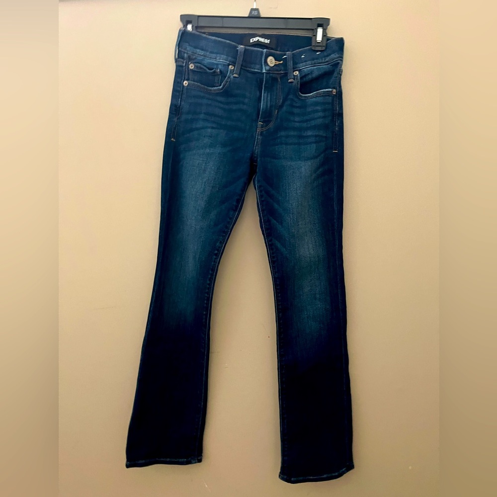 Express Barely Boot Jeans 0S